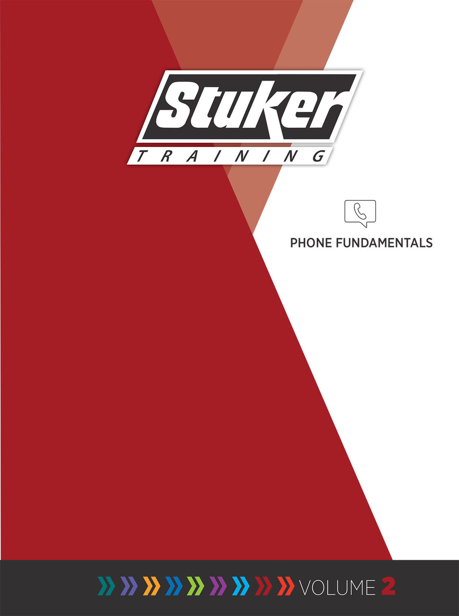 Stuker Training Manual Vol. 2 Phone Fundamentals Automotive