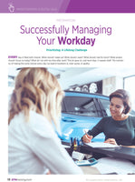 Managing Your Work Day - Dealership Lead Management